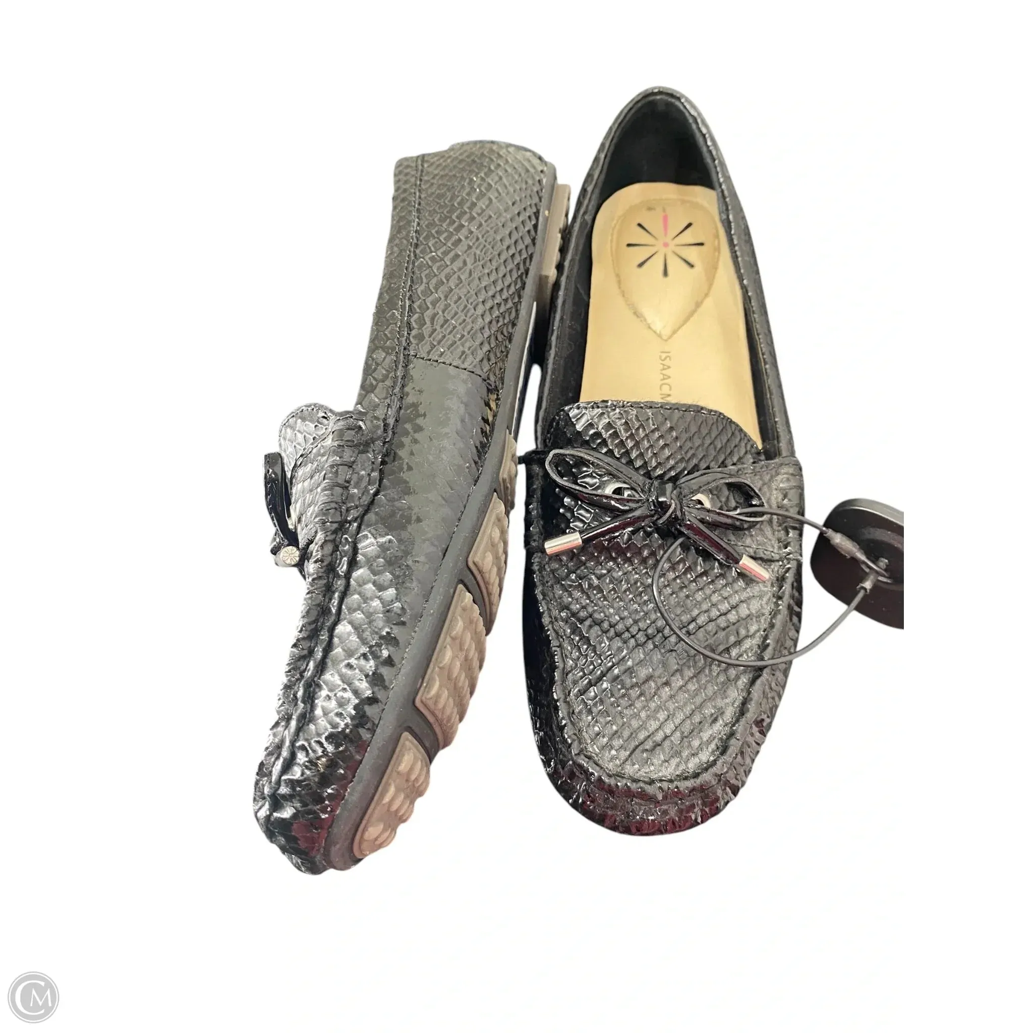 Shoes Flats By Isaac Mizrahi In Black, Size: 7