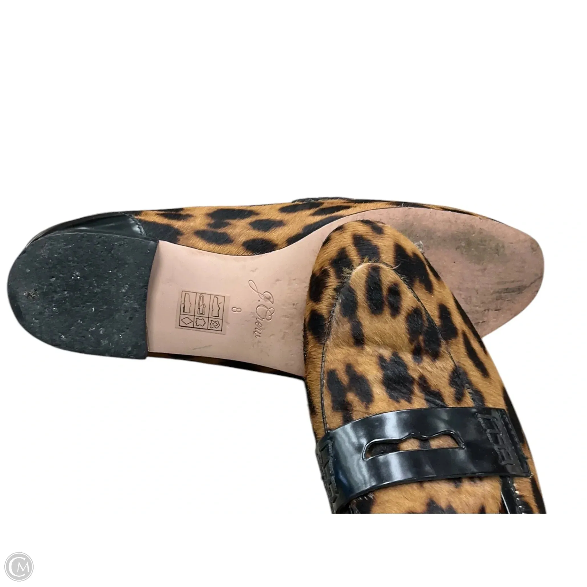 Shoes Flats By J. Crew In Animal Print, Size: 8
