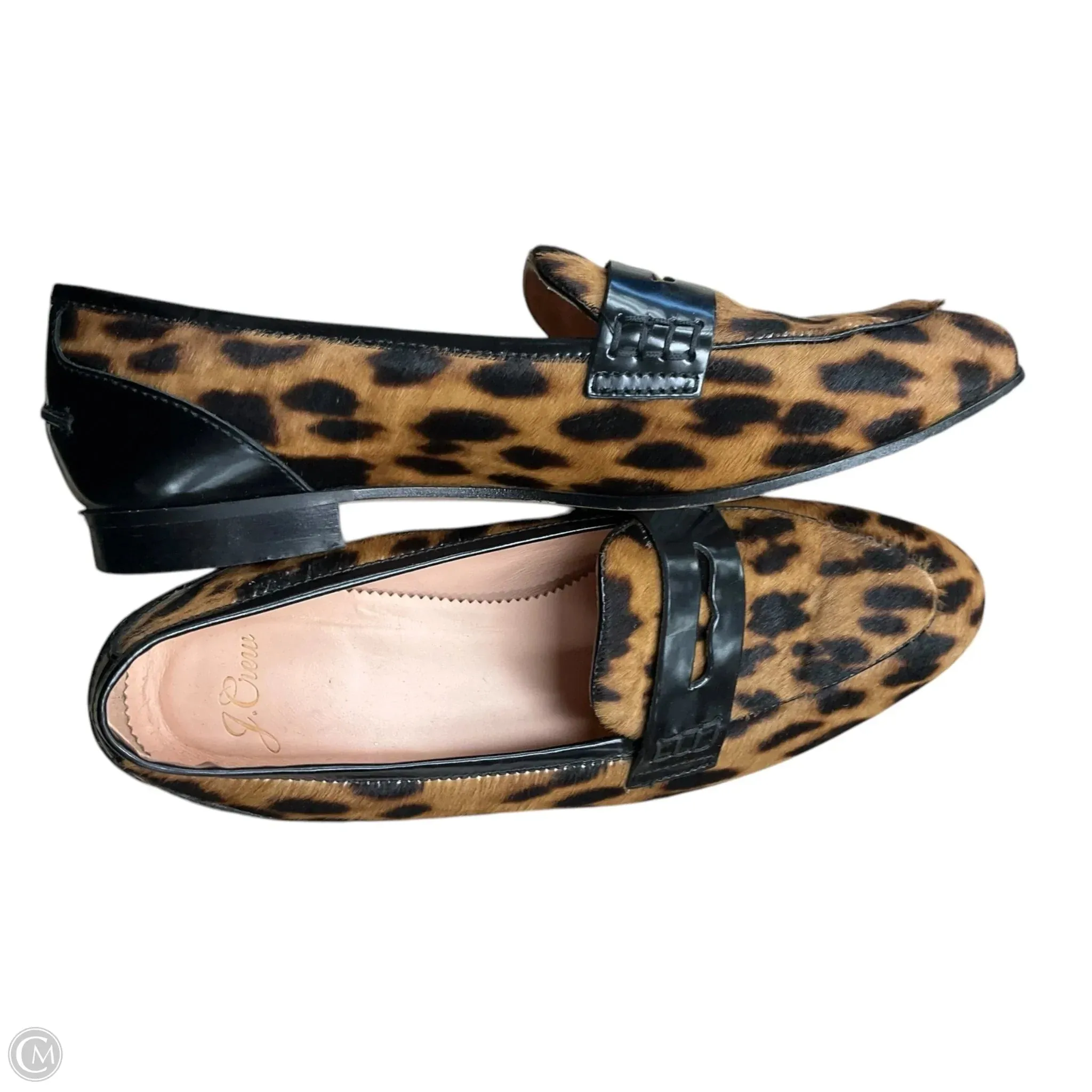 Shoes Flats By J. Crew In Animal Print, Size: 8