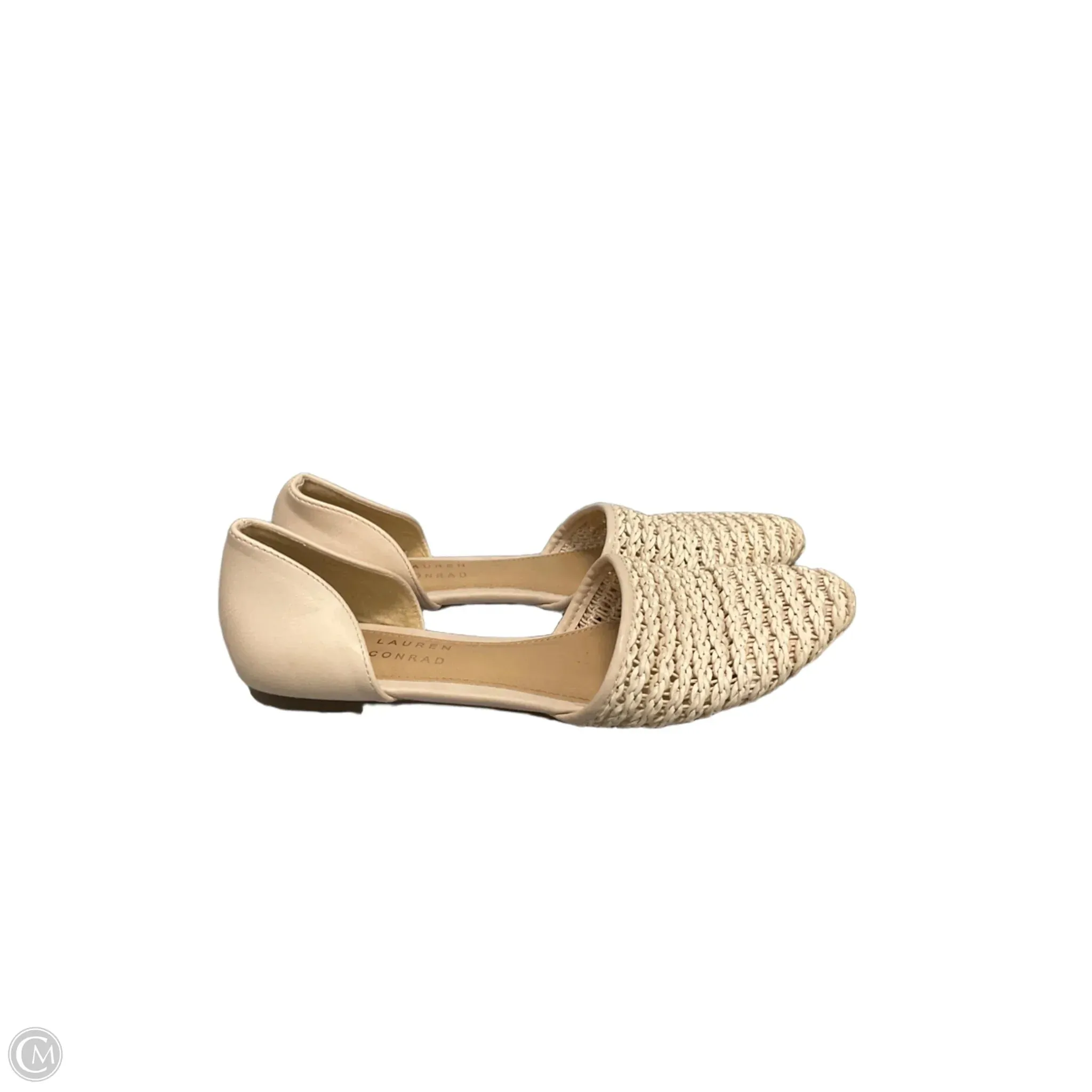 Shoes Flats By Lc Lauren Conrad In Beige, Size: 6