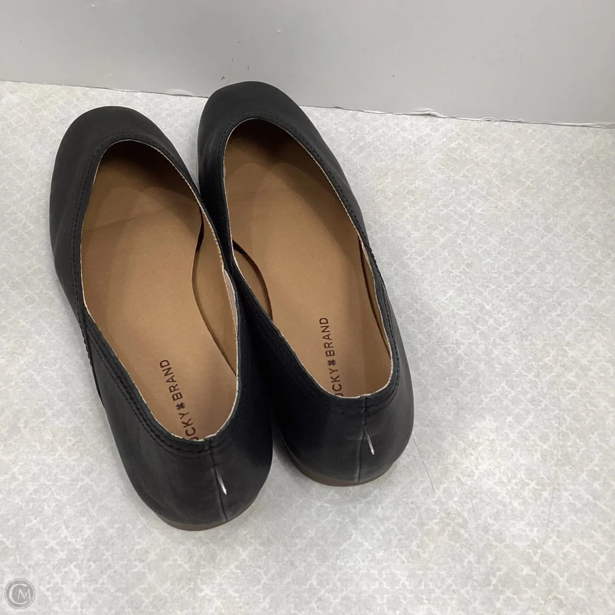 Shoes Flats By Lucky Brand In Black, Size: 9.5