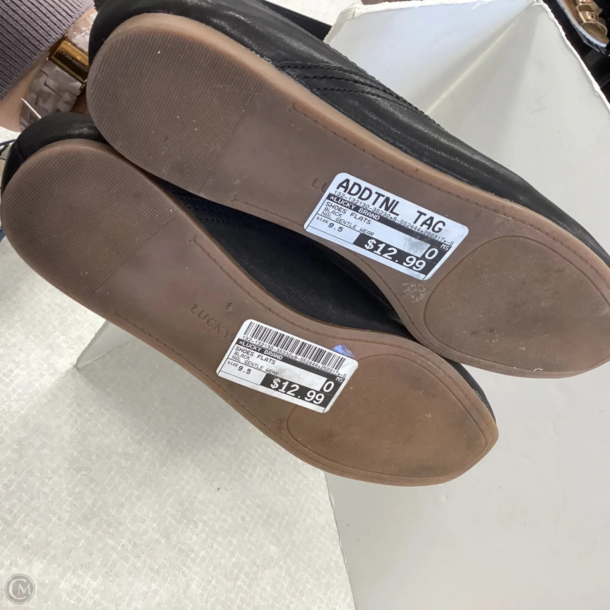 Shoes Flats By Lucky Brand In Black, Size: 9.5
