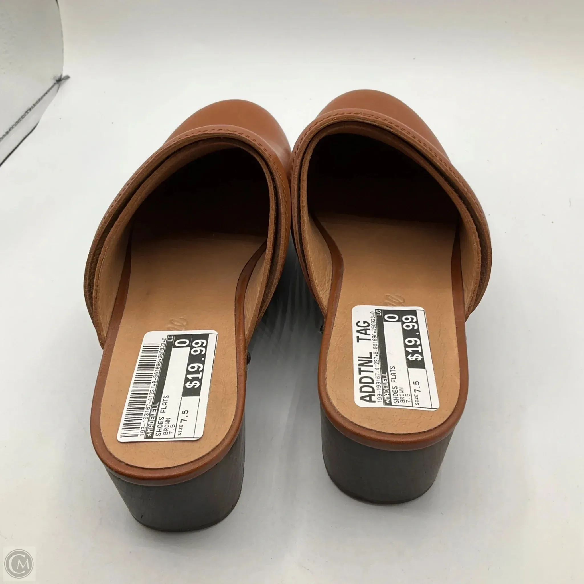 Shoes Flats By Madewell In Brown, Size: 7.5