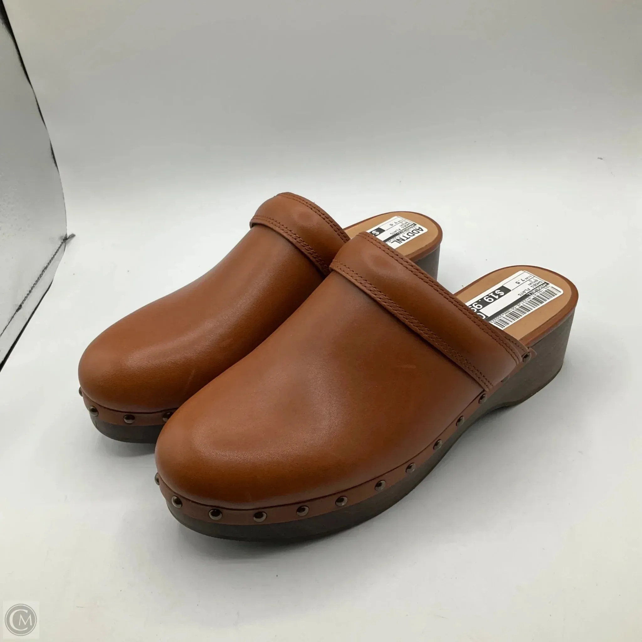 Shoes Flats By Madewell In Brown, Size: 7.5
