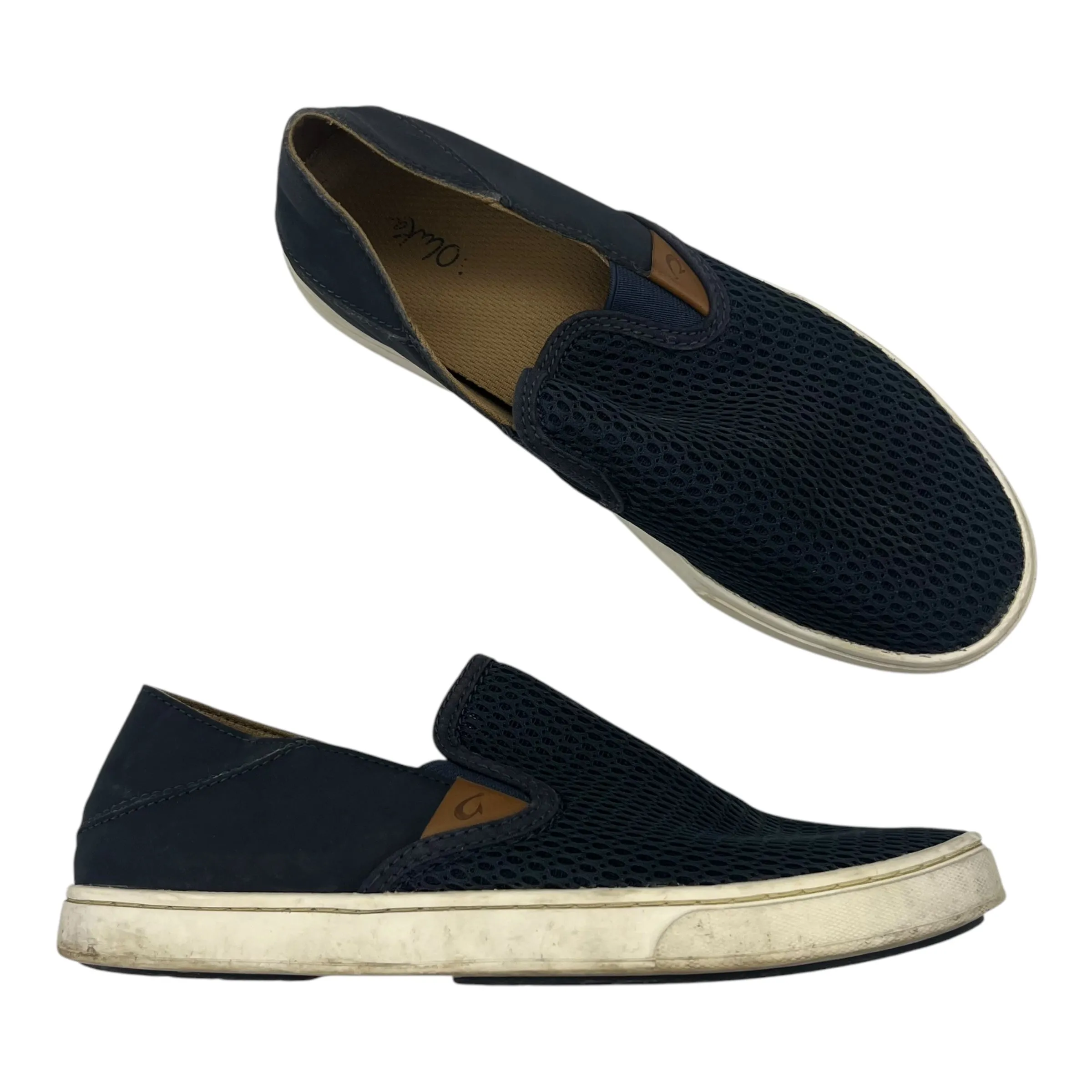 Shoes Flats By Olukai In Navy, Size:7.5