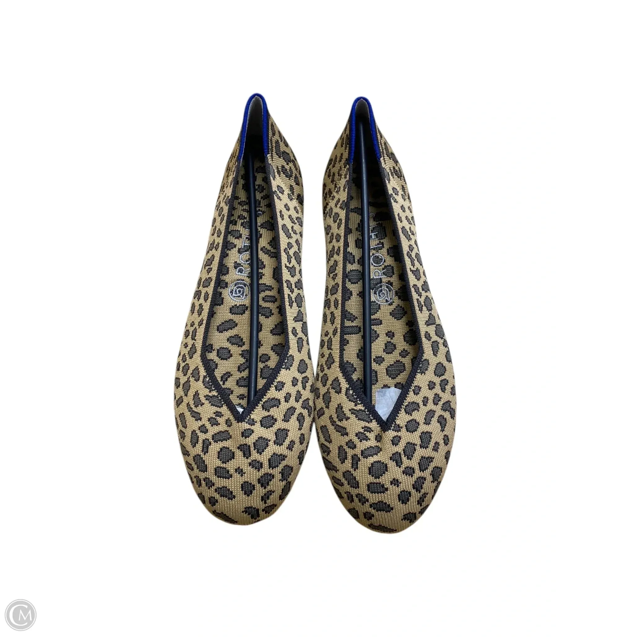 Shoes Flats By Rothys In Animal Print, Size: 9.5