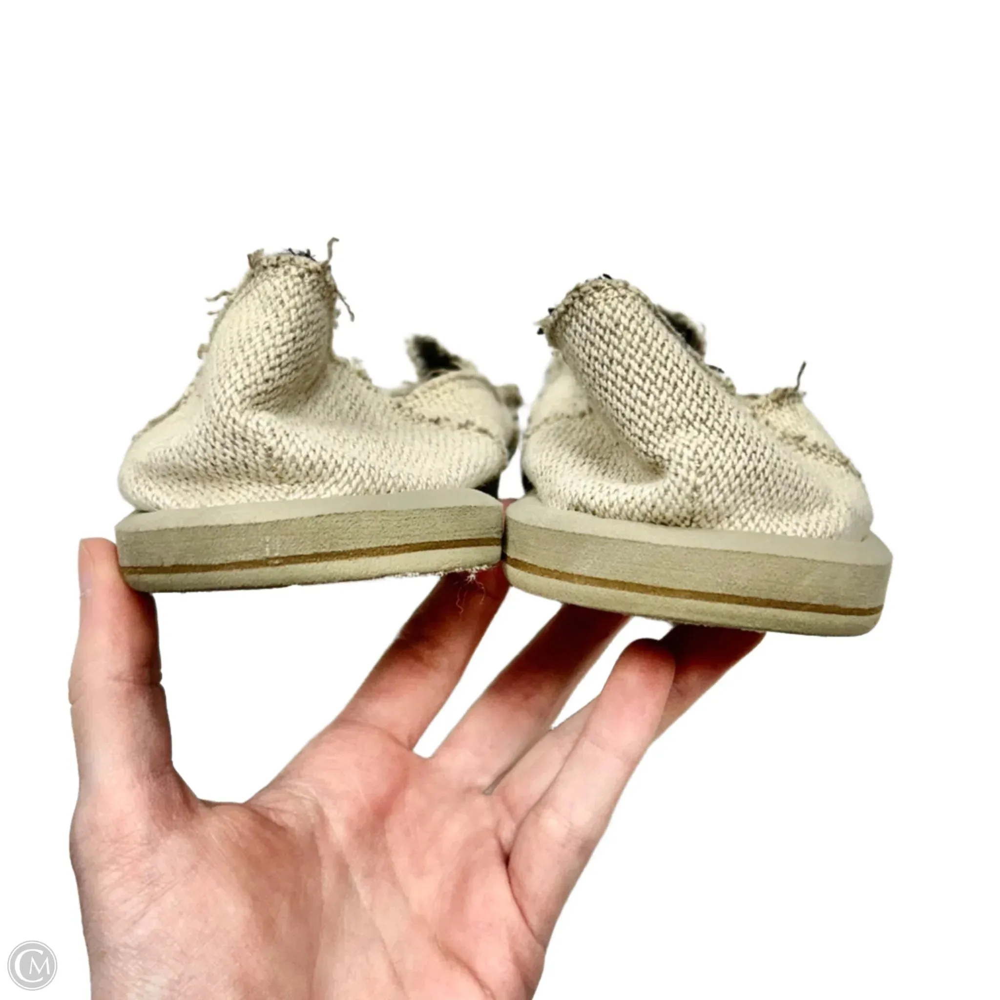 Shoes Flats By Sanuk In Beige, Size: 9