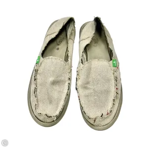 Shoes Flats By Sanuk In Beige, Size: 9