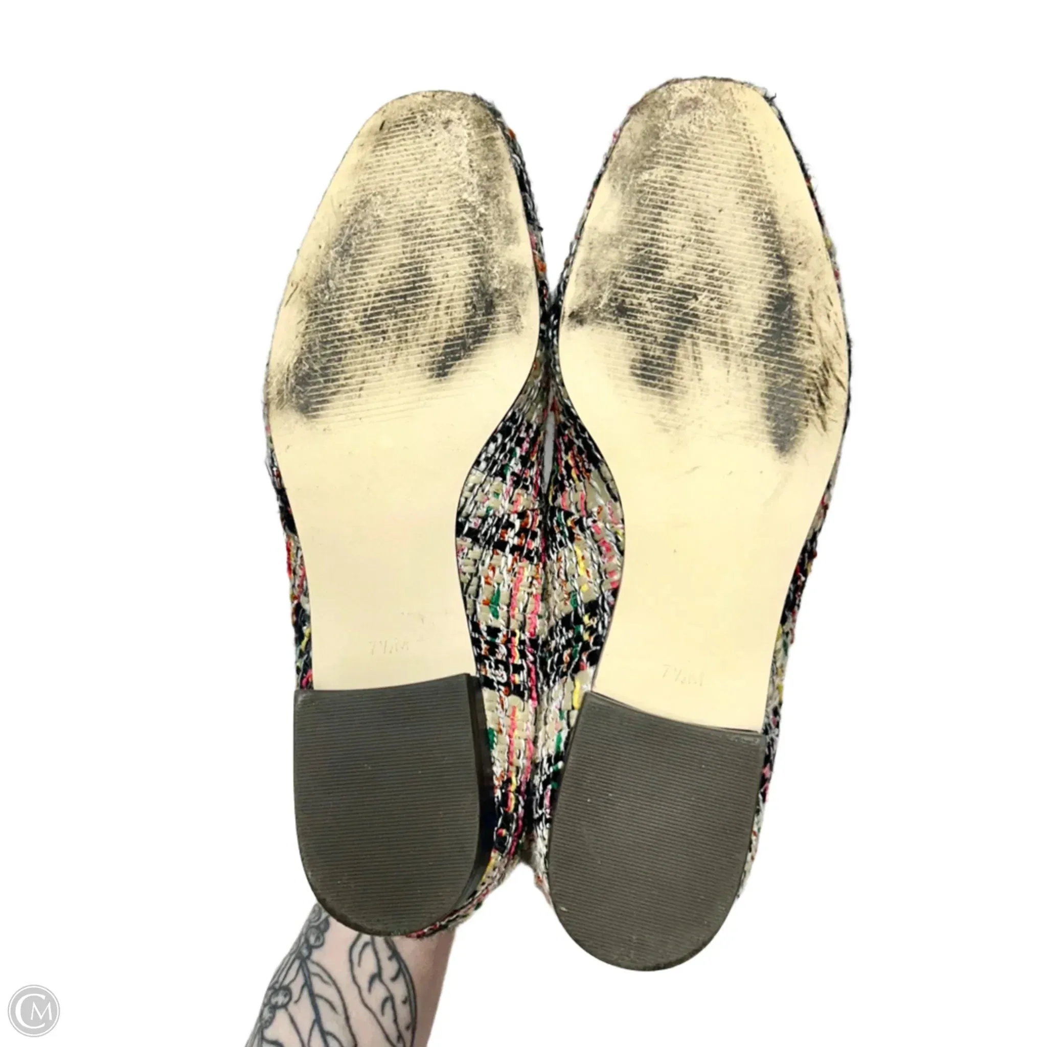 Shoes Flats By Talbots In Multi-colored, Size: 7.5