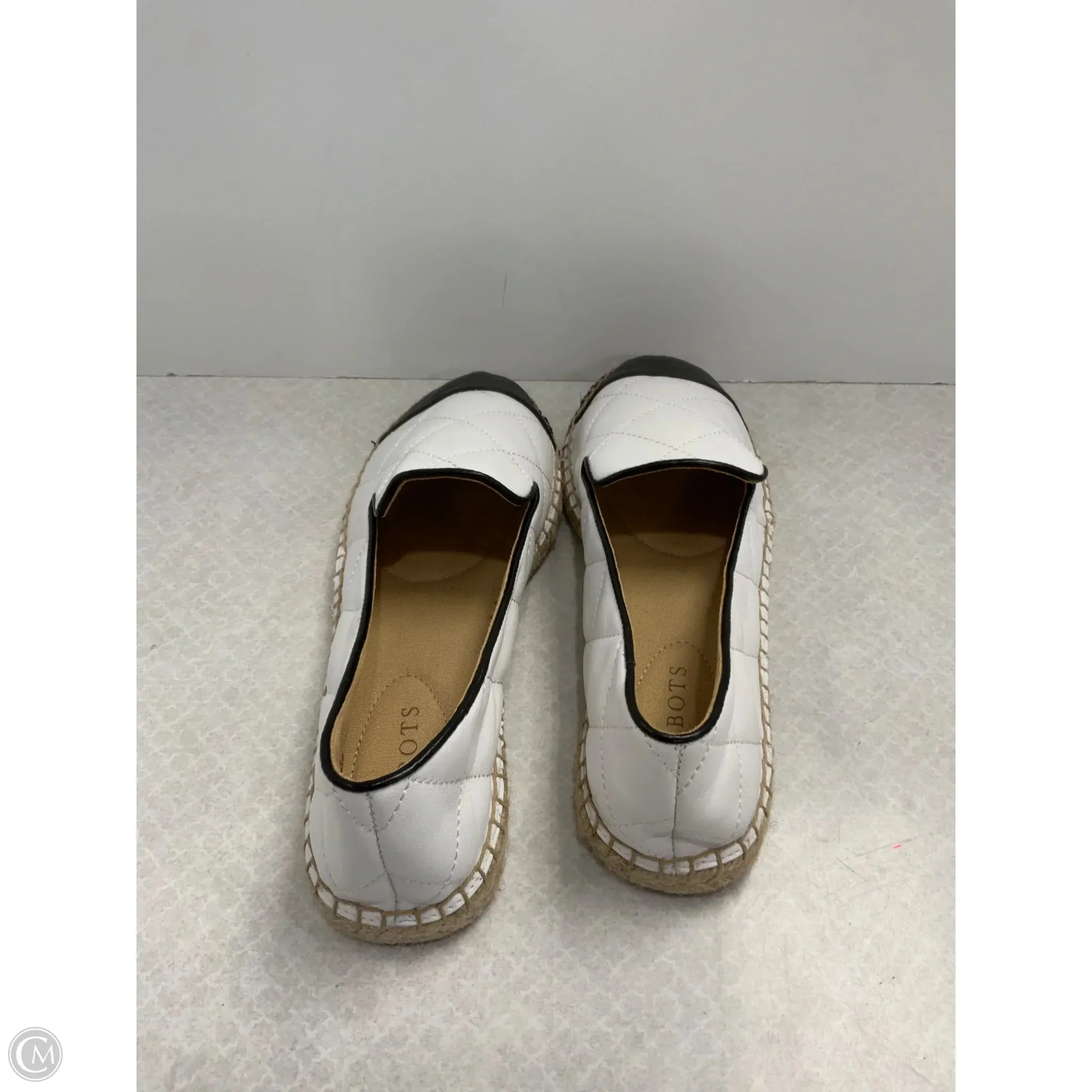 Shoes Flats By Talbots In White, Size: 8