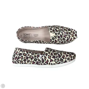 Shoes Flats By Toms In Animal Print, Size: 8