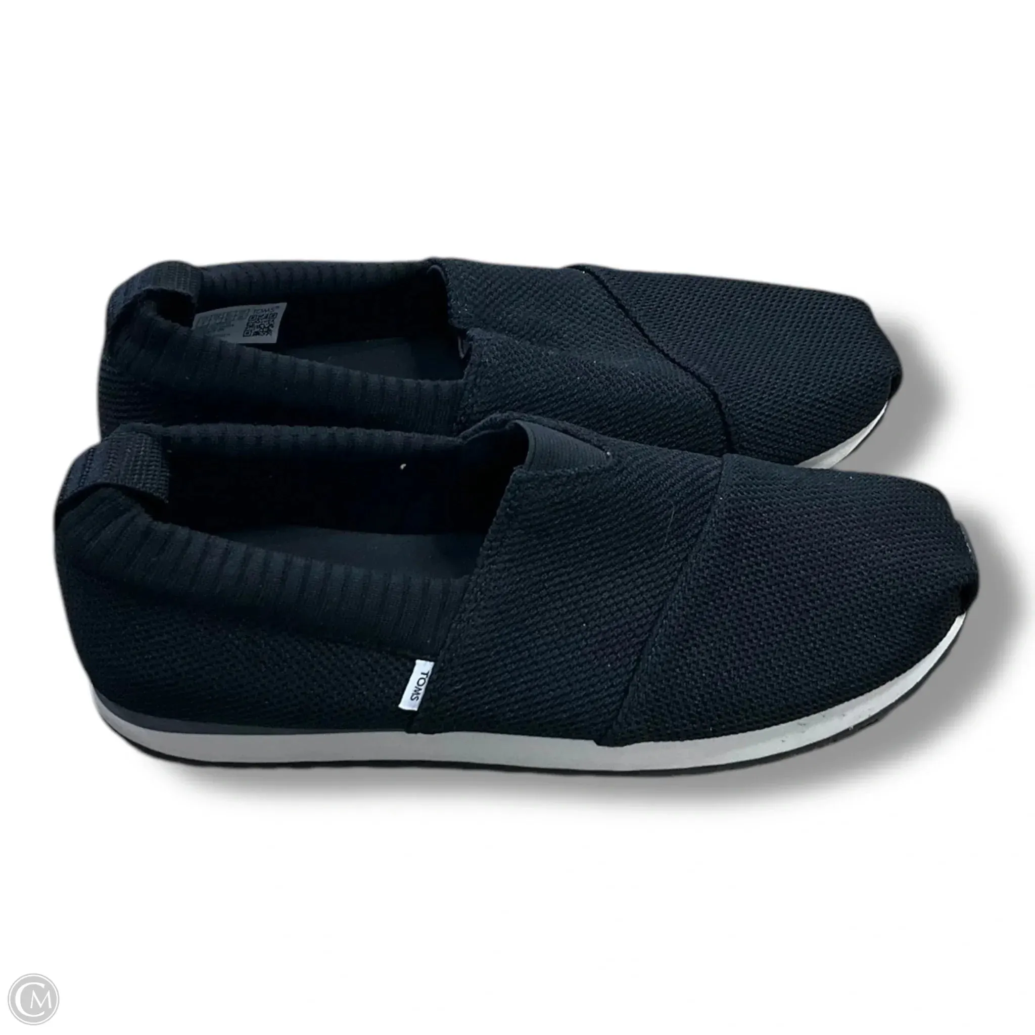 Shoes Flats By Toms In Black, Size: 9