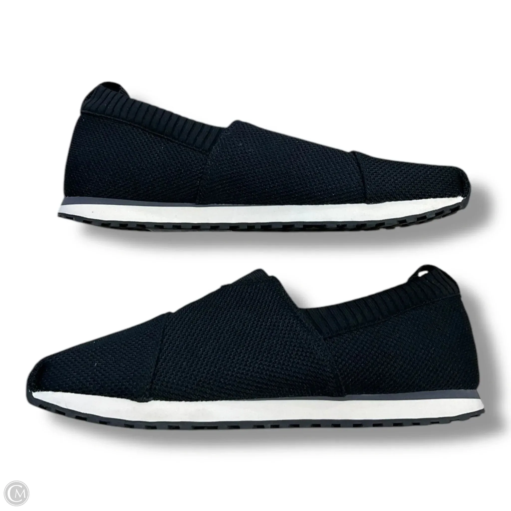 Shoes Flats By Toms In Black, Size: 9