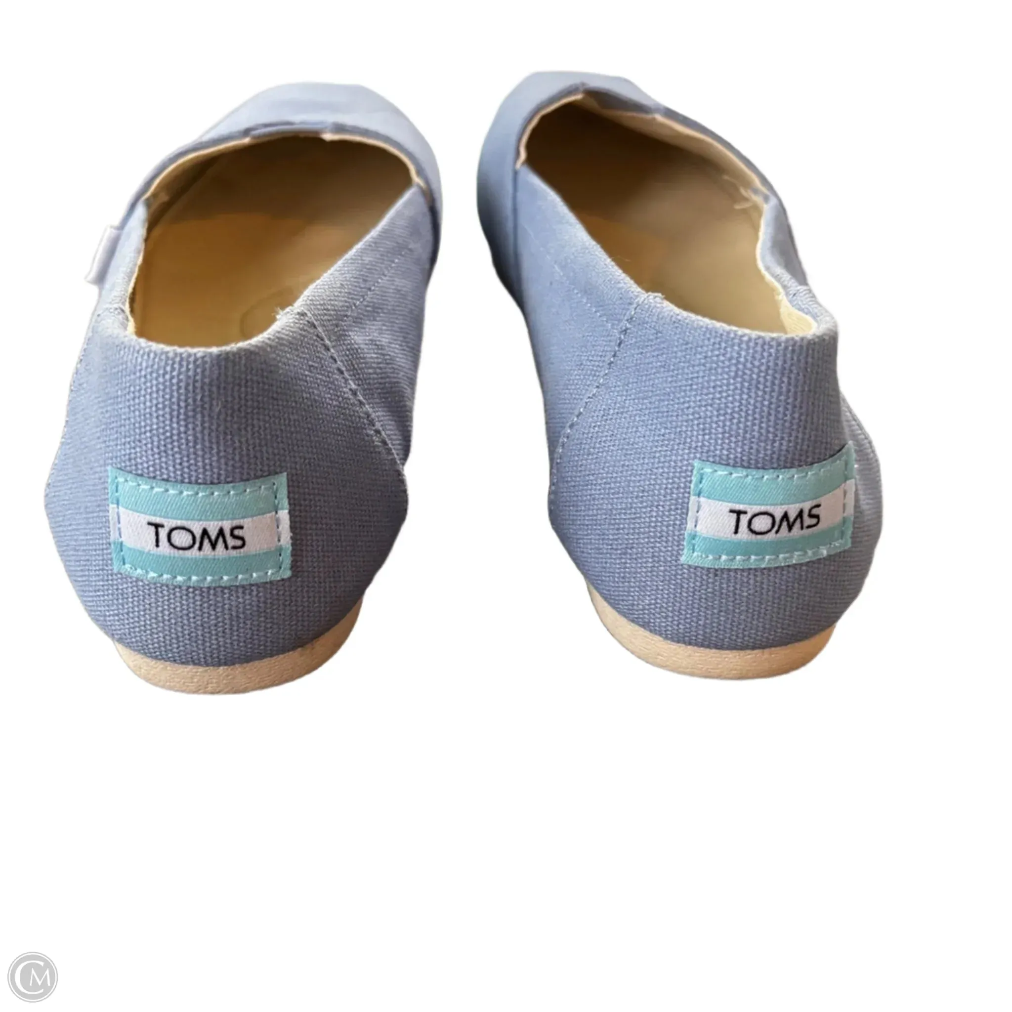 Shoes Flats By Toms In Blue, Size: 7