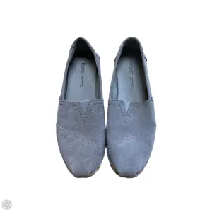 Shoes Flats By Toms In Grey, Size: 7.5
