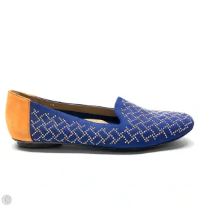 Shoes Flats By Vaneli In Blue & Brown, Size: 7