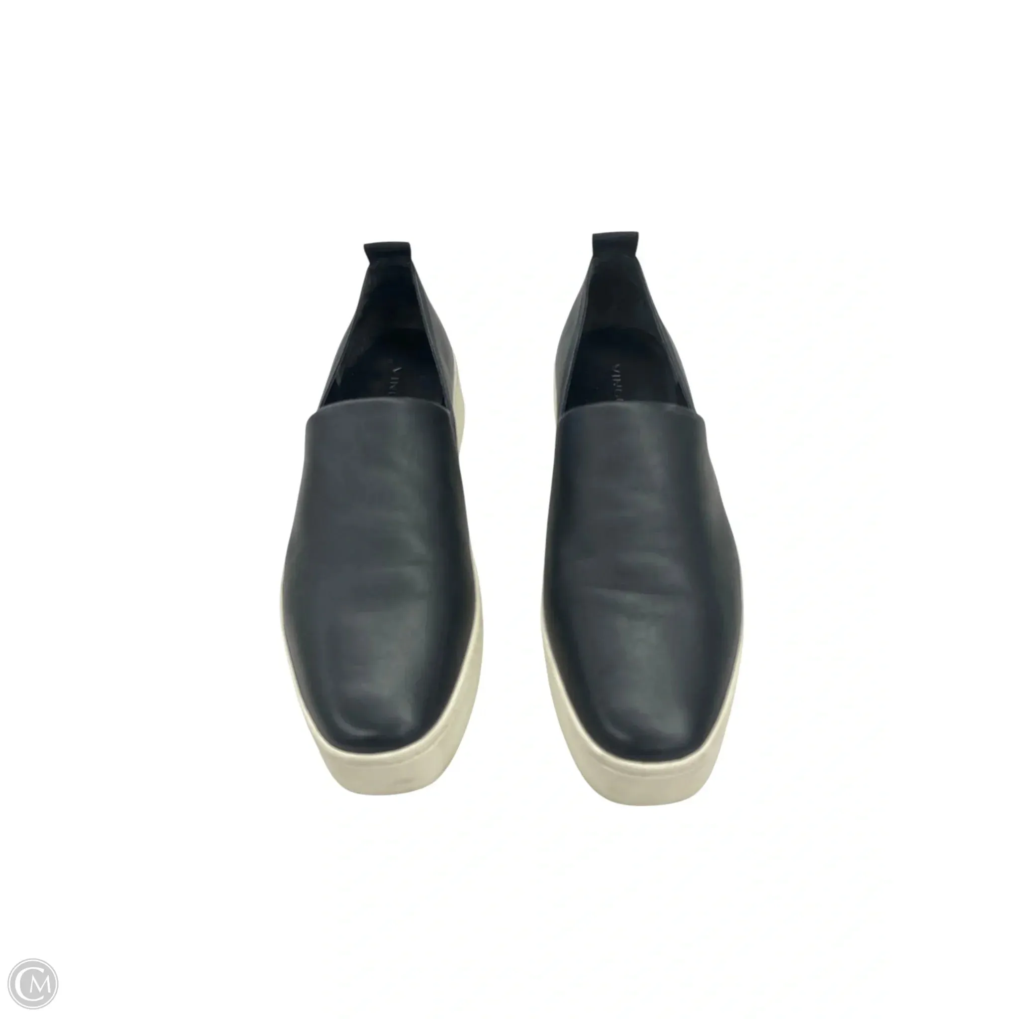 Shoes Flats By Vince In Black, Size: 9