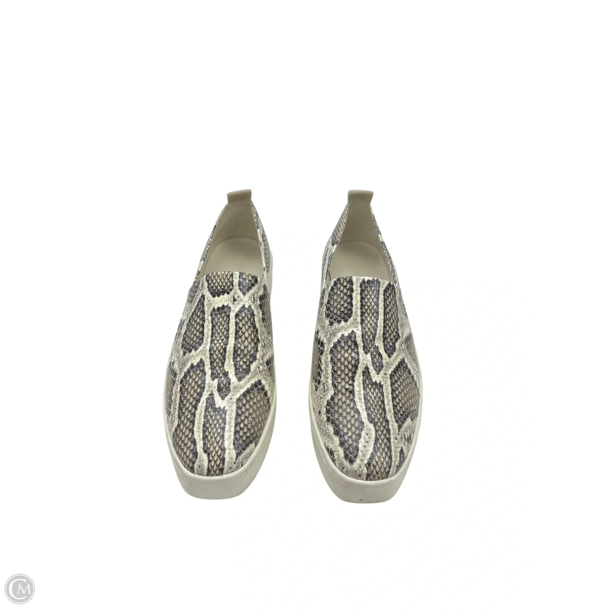 Shoes Flats By Vince In Snakeskin Print, Size: 9.5