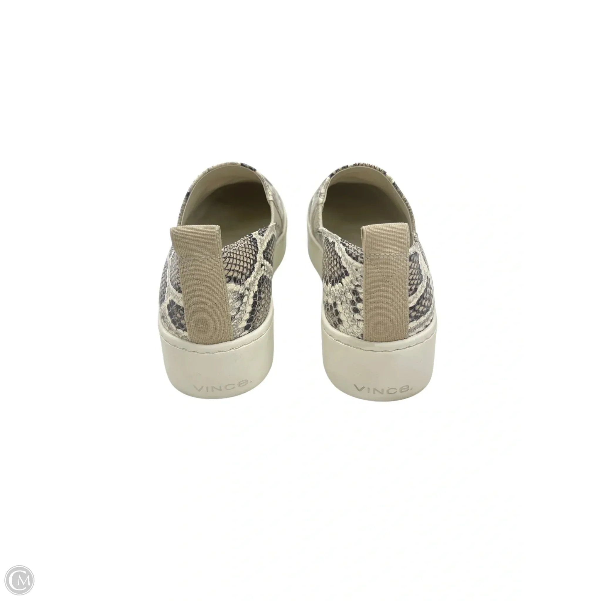 Shoes Flats By Vince In Snakeskin Print, Size: 9.5