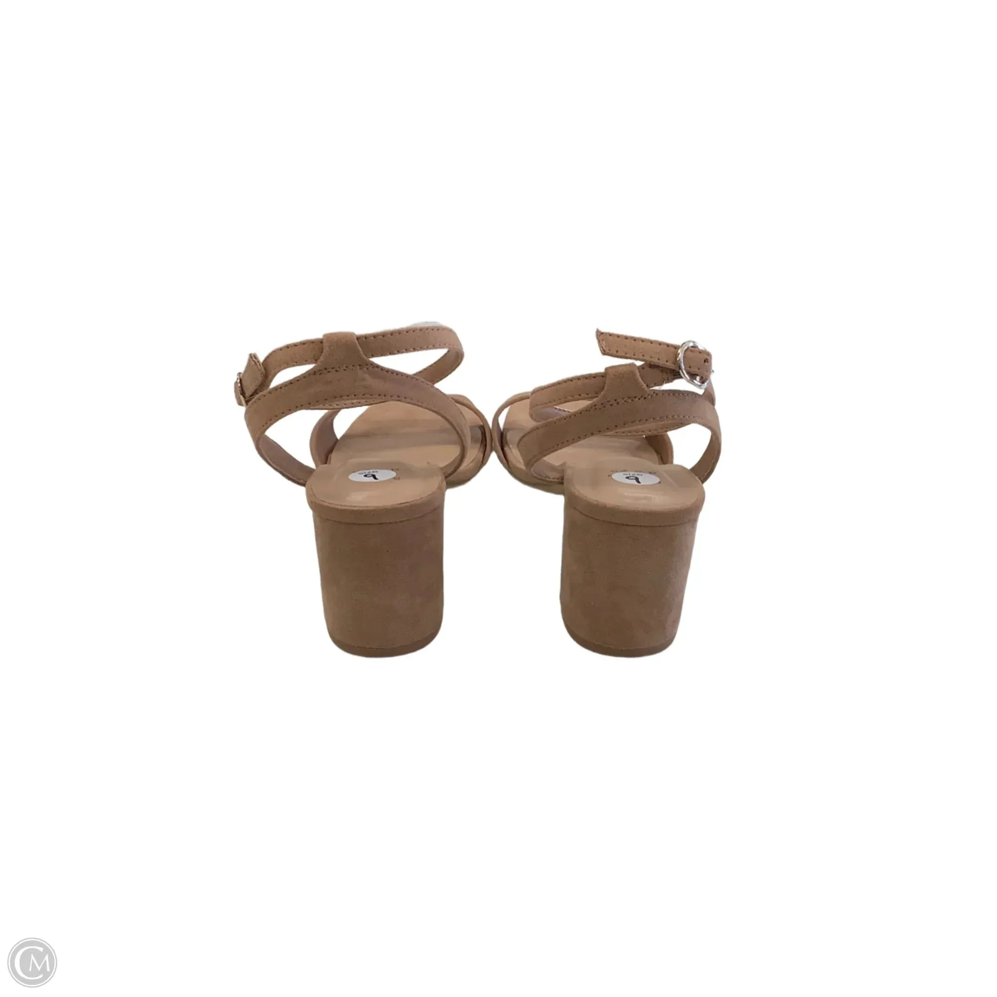 Shoes Heels Block By A New Day In Brown, Size: 9
