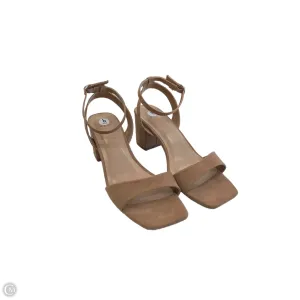 Shoes Heels Block By A New Day In Brown, Size: 9