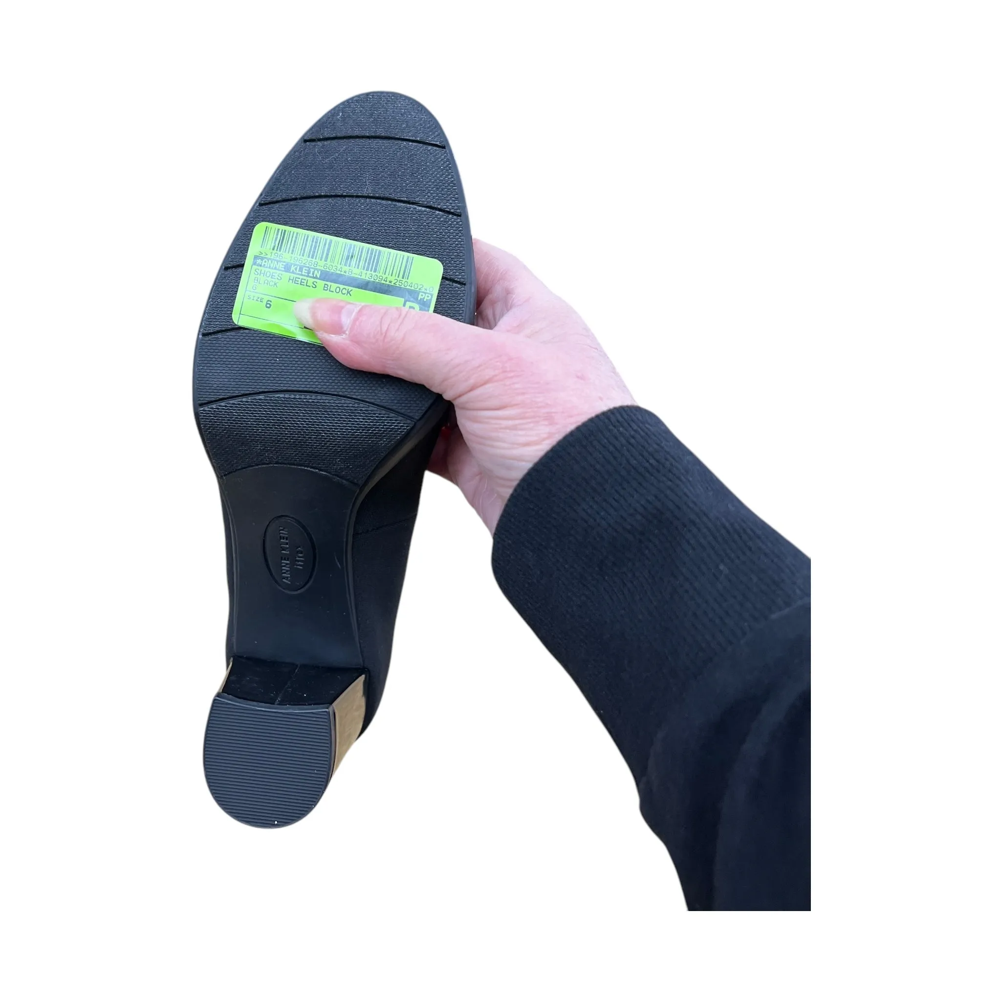Shoes Heels Block By Anne Klein In Black, Size:6