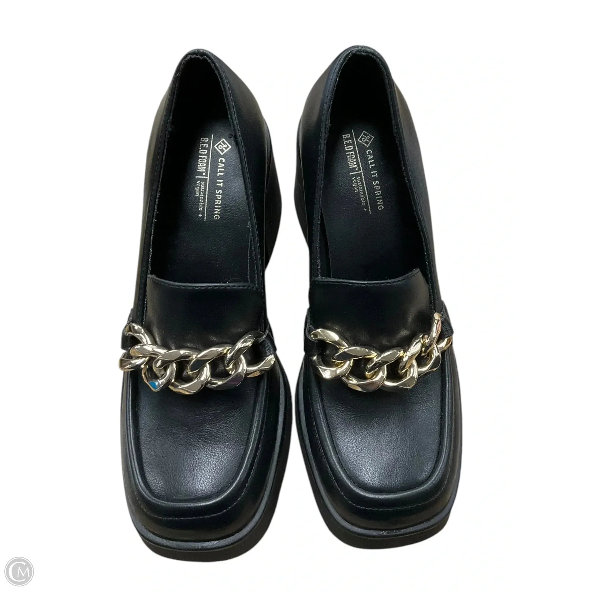 Shoes Heels Block By Call It Spring In Black, Size: 6.5
