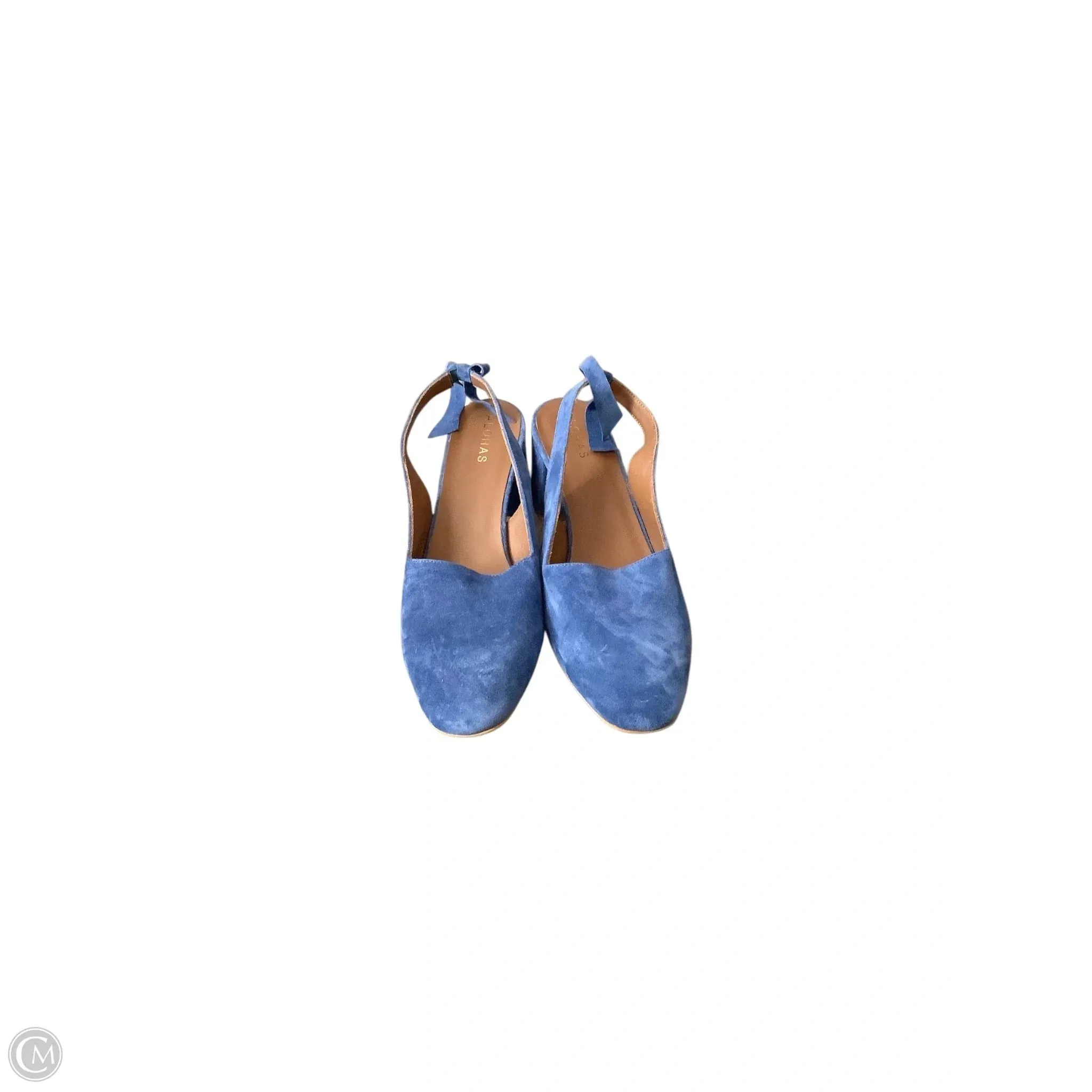Shoes Heels Block By Clothes Mentor In Blue