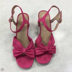 Shoes Heels Block By Clothes Mentor In Pink, Size: 6