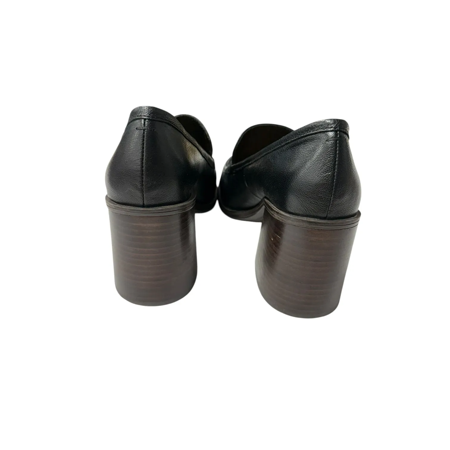 Shoes Heels Block By Crown Vintage In Black, Size:7