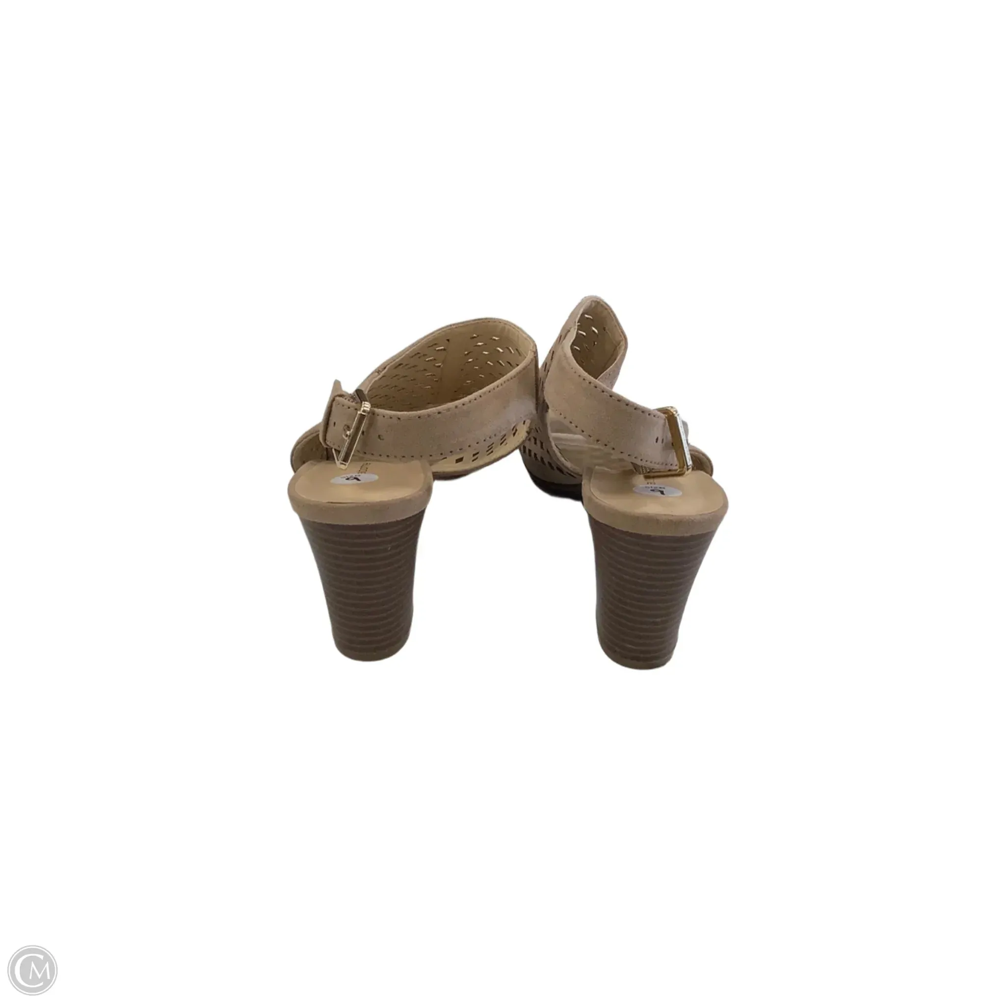 Shoes Heels Block By Liz Claiborne In Brown, Size: 9