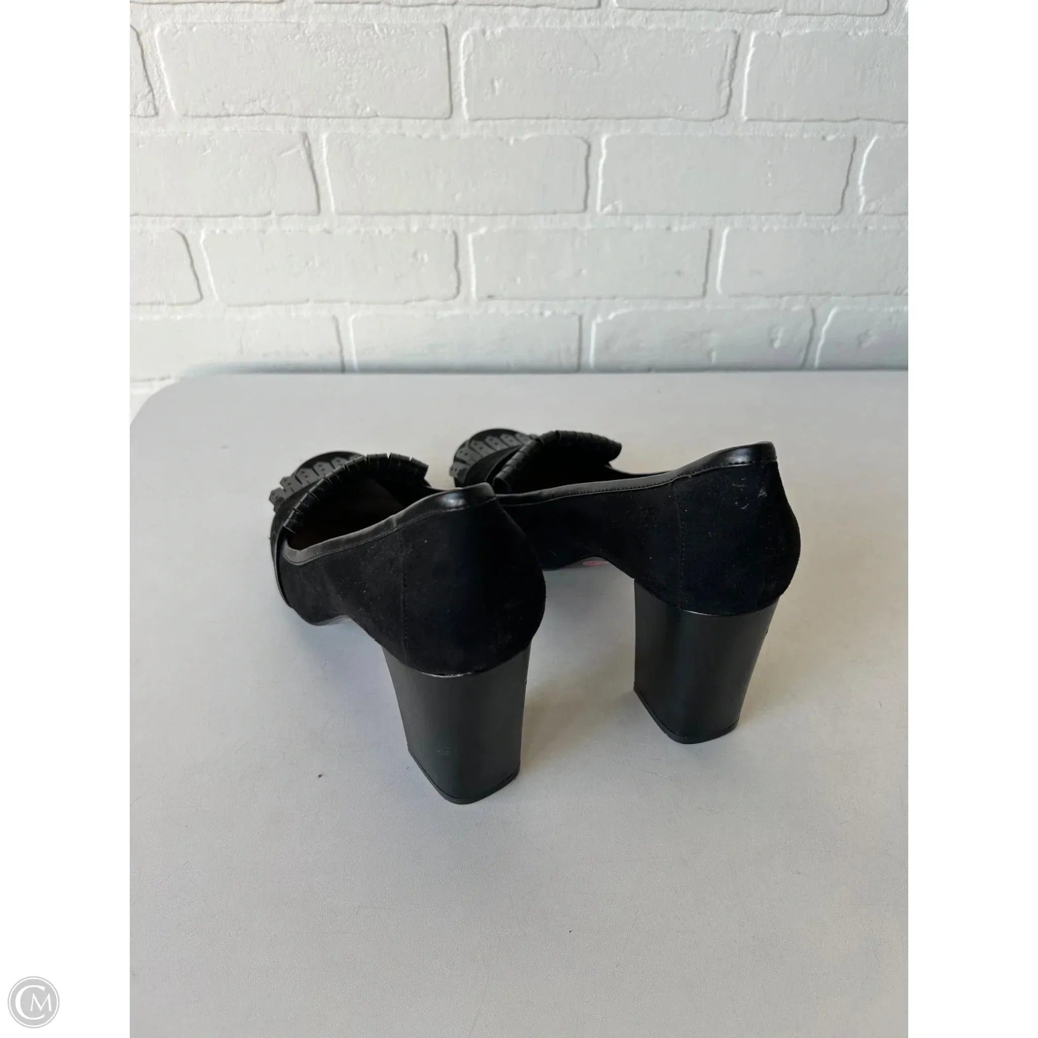 Shoes Heels Block By Nine West In Black, Size: 10
