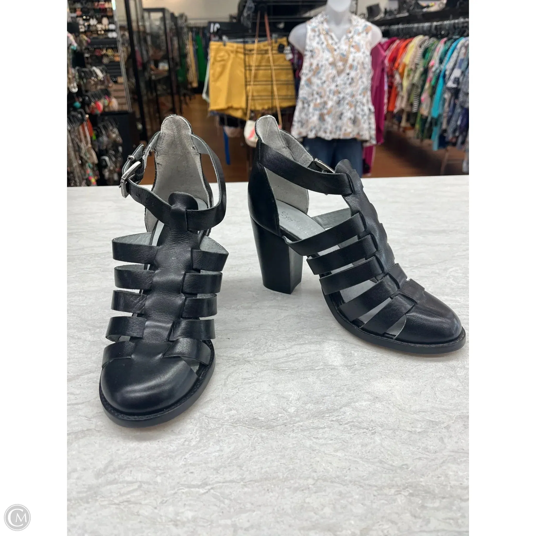 Shoes Heels Block By Seychelles In Black, Size: 8.5