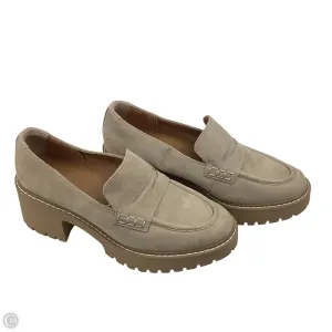 Shoes Heels Block By Universal Thread In Tan, Size: 8.5