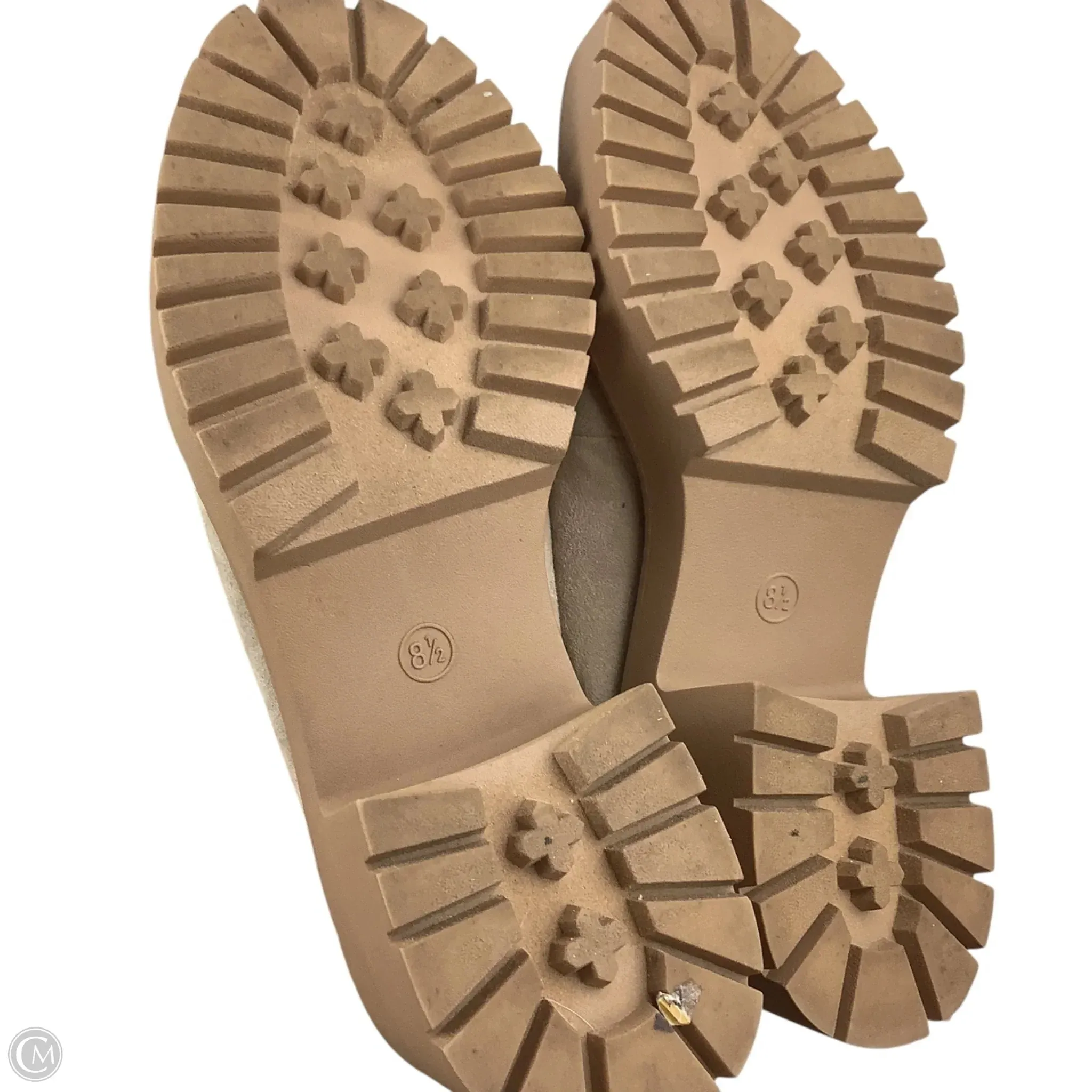 Shoes Heels Block By Universal Thread In Tan, Size: 8.5