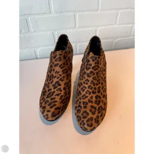 Shoes Heels Block By Xappeal In Animal Print, Size: 9.5