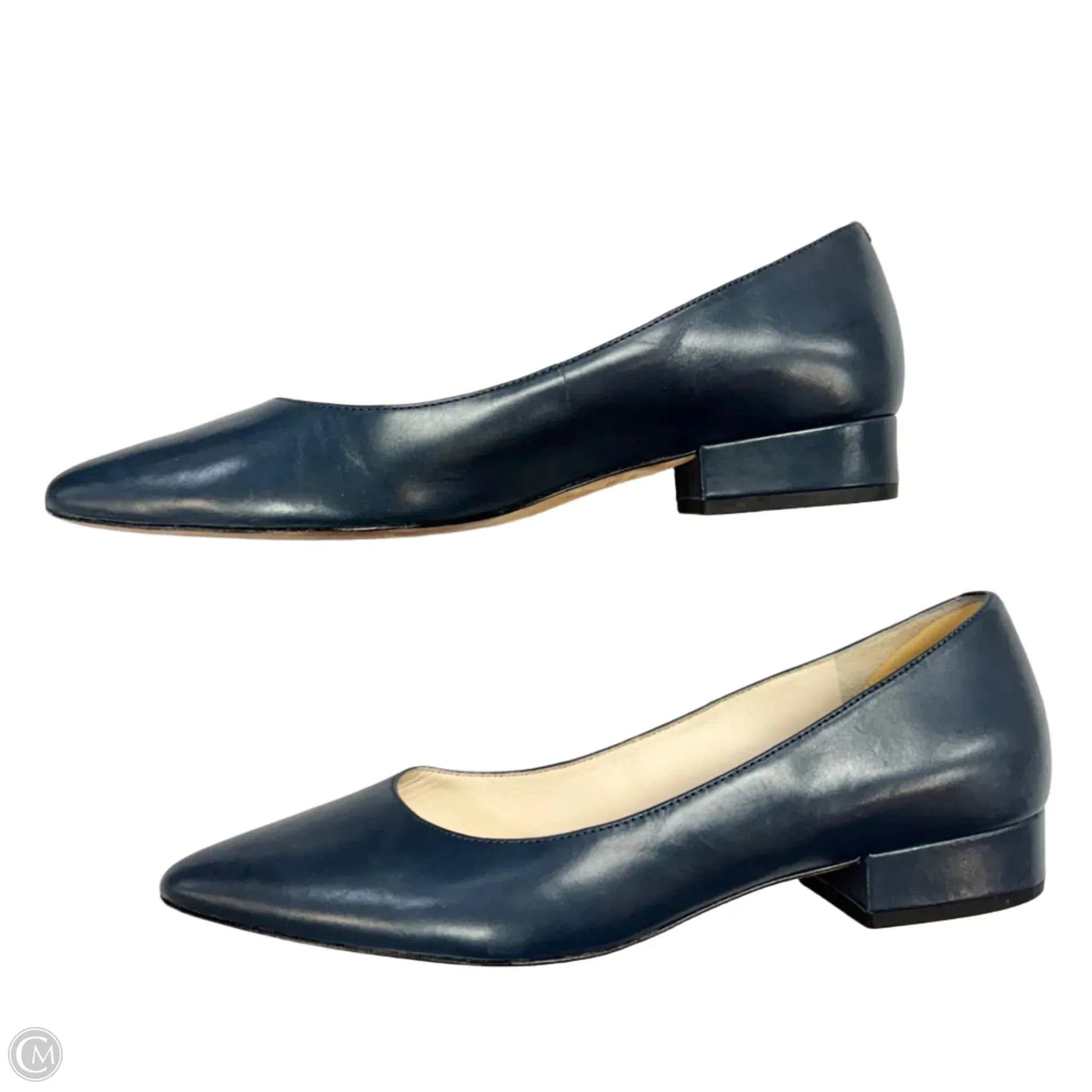 Shoes Heels Kitten By Cole-haan In Navy, Size: 6.5