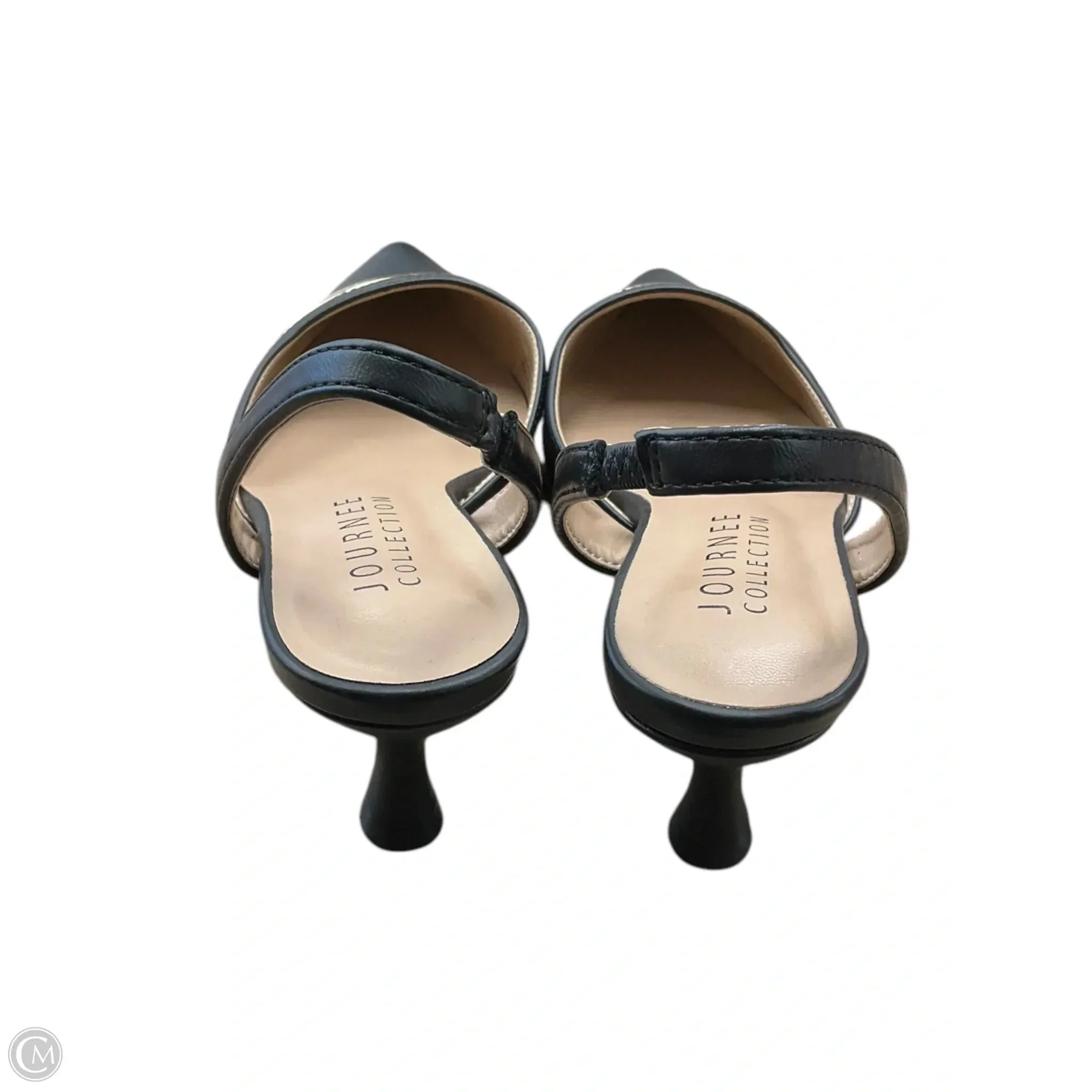 Shoes Heels Kitten By Journee In Black, Size: 7.5