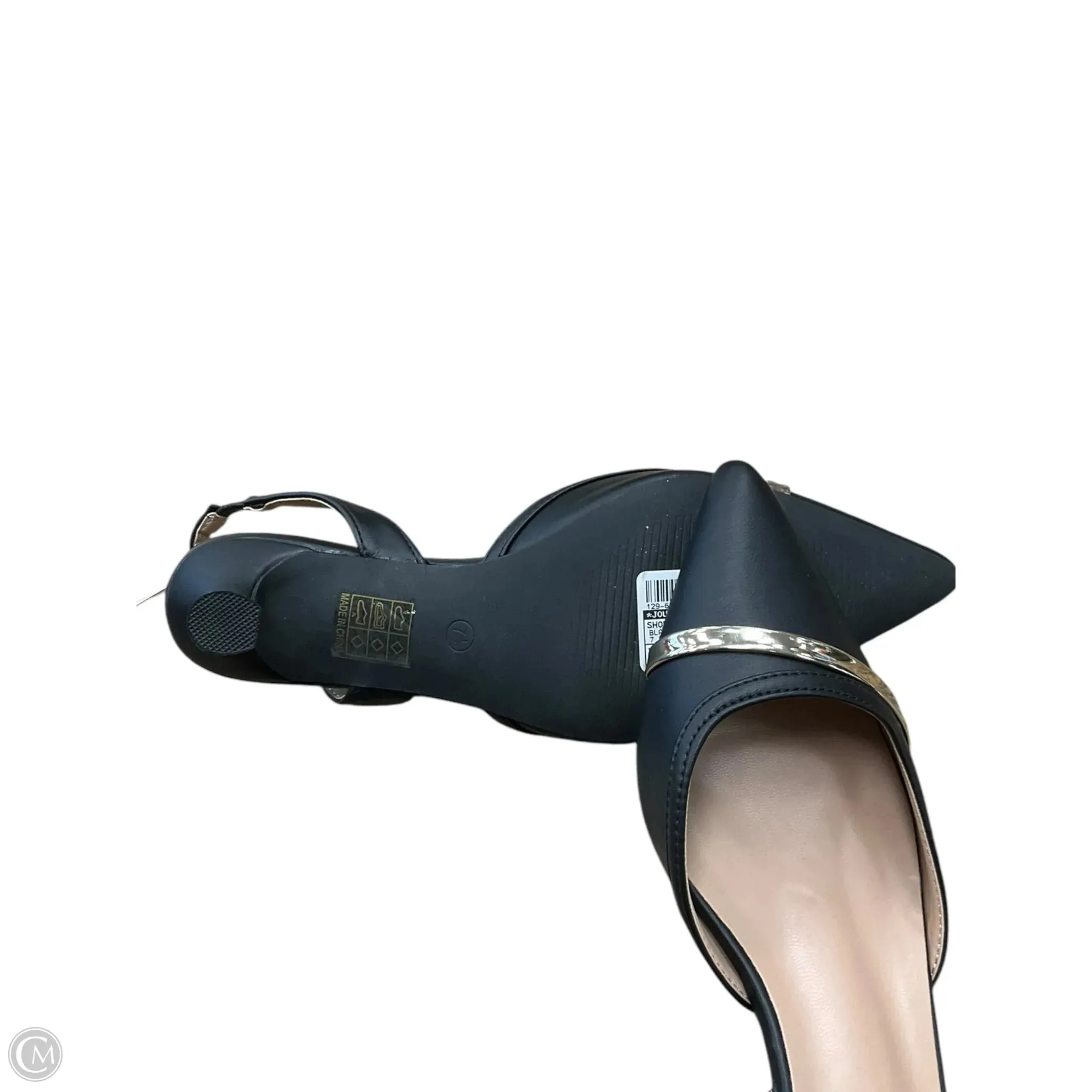 Shoes Heels Kitten By Journee In Black, Size: 7.5