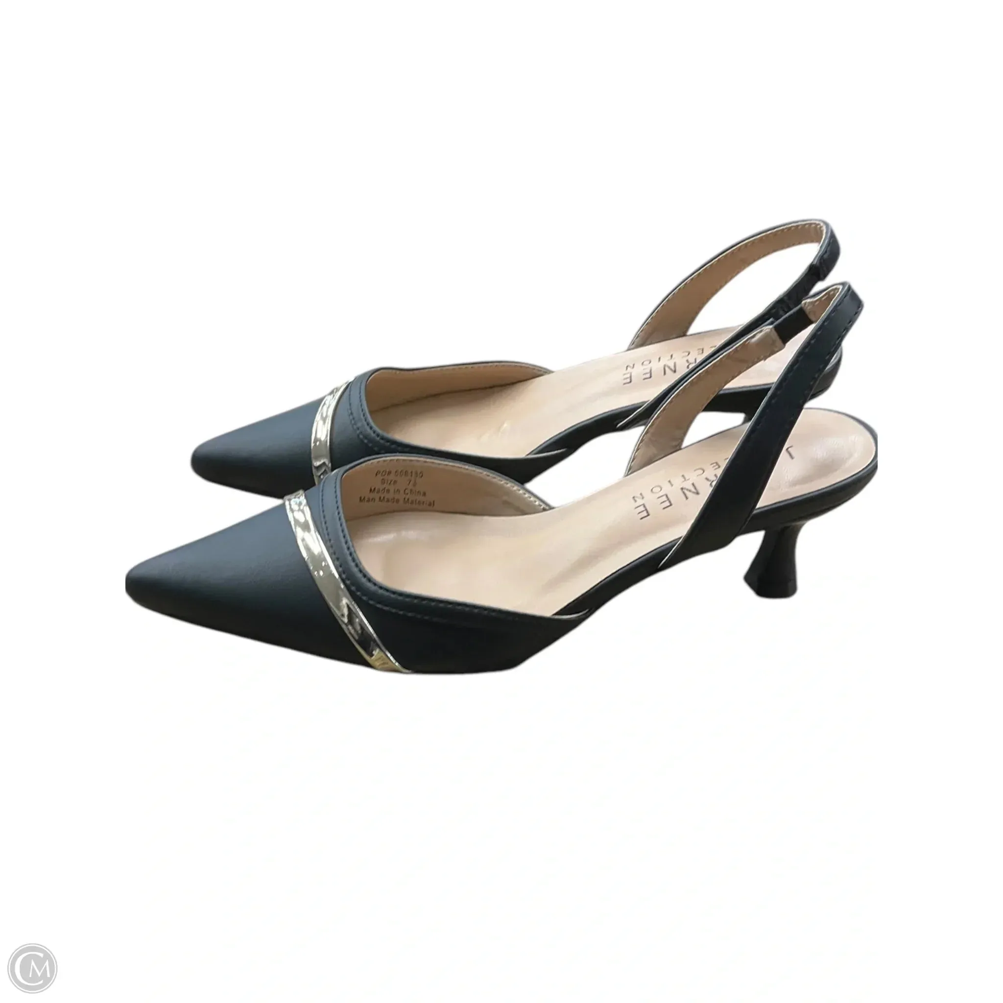 Shoes Heels Kitten By Journee In Black, Size: 7.5