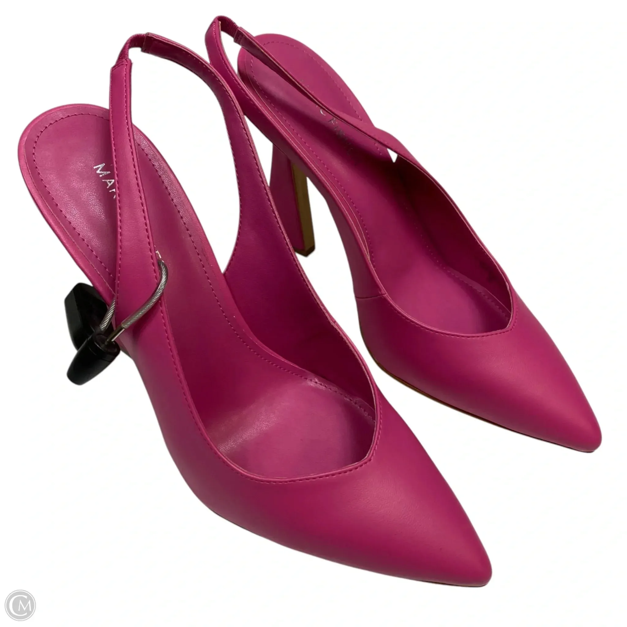 Shoes Heels Kitten By Marc Fisher In Pink, Size: 10
