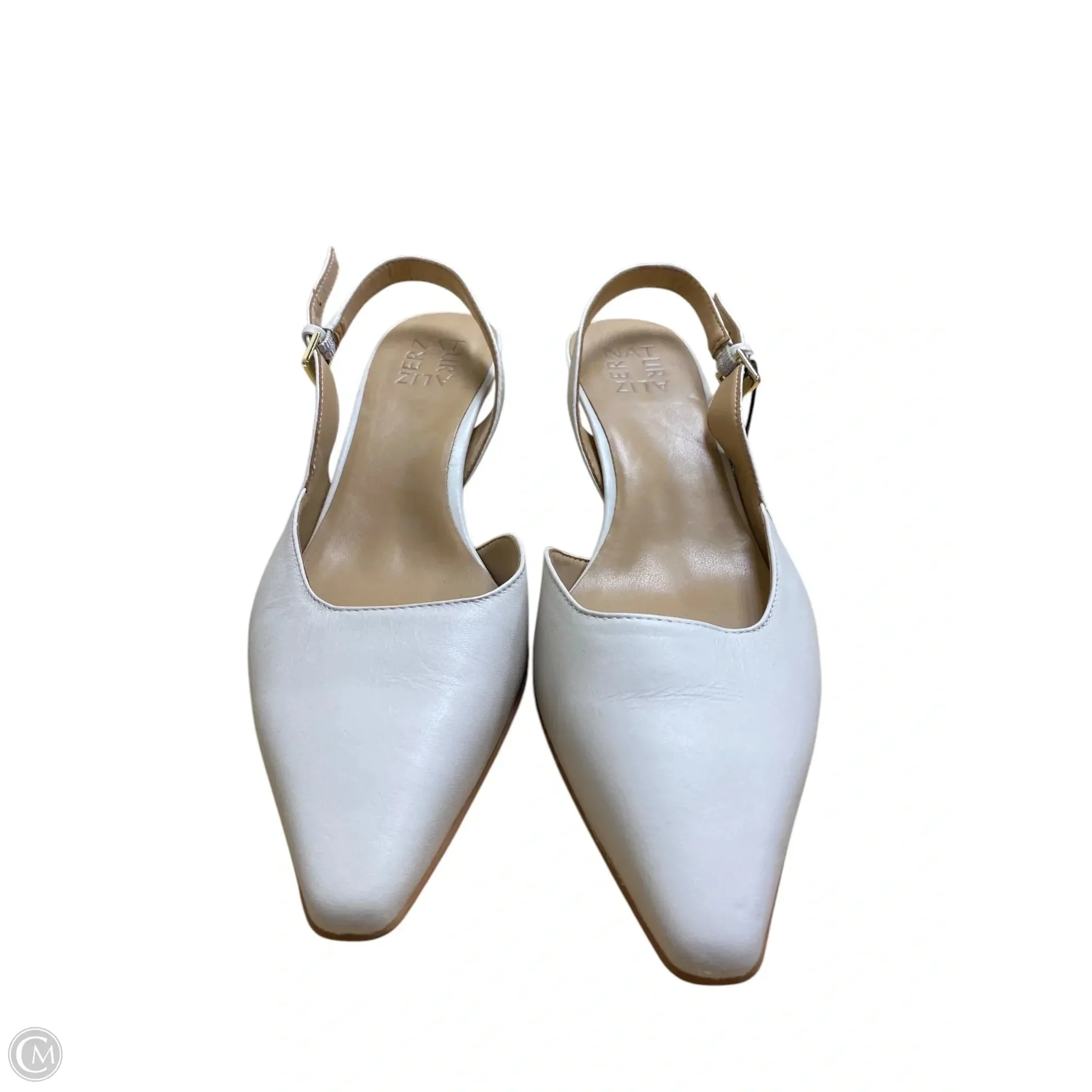 Shoes Heels Kitten By Naturalizer In White, Size: 9.5