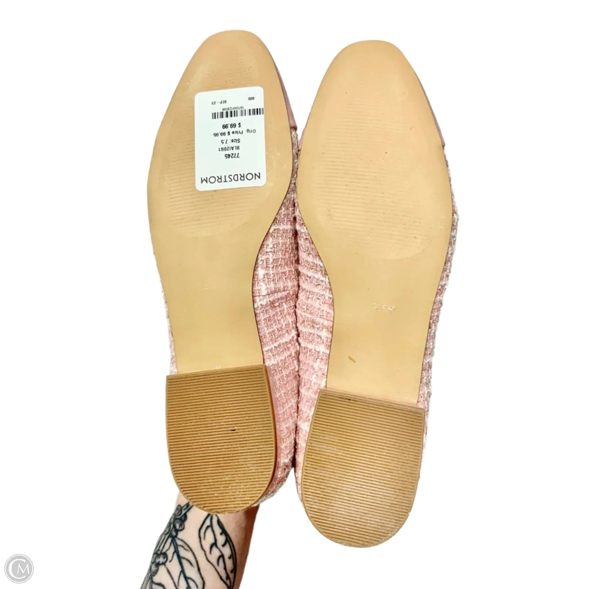 Shoes Heels Kitten By Steve Madden In Pink, Size: 7.5