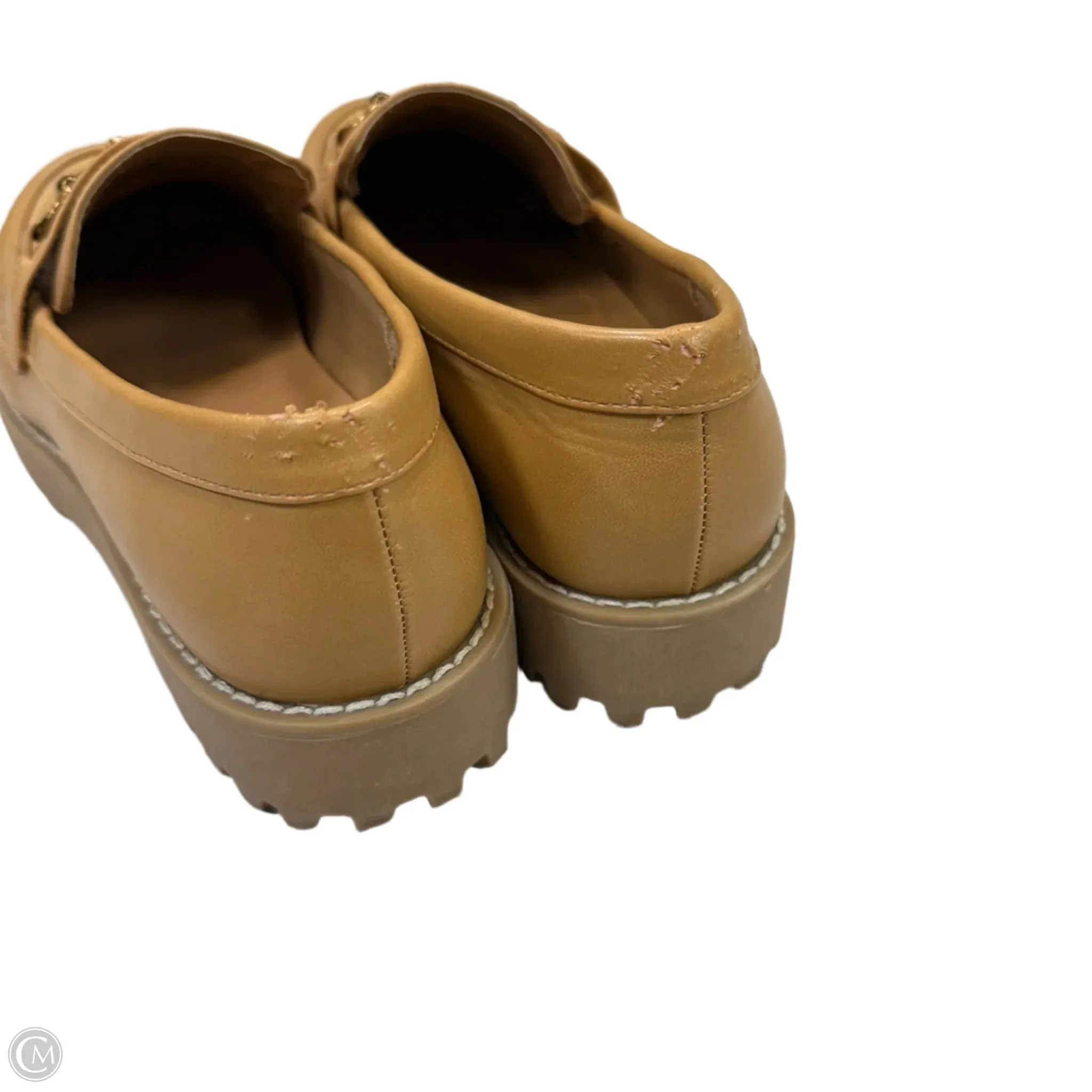 Shoes Heels Platform By A New Day In Brown, Size: 6.5