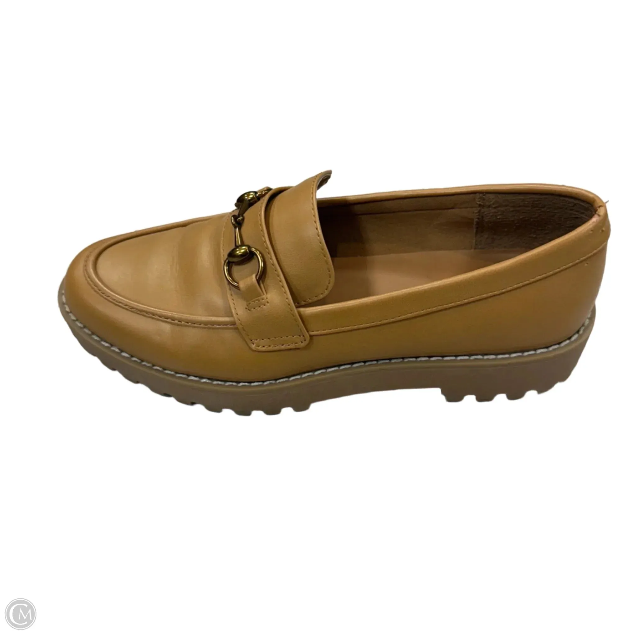 Shoes Heels Platform By A New Day In Brown, Size: 6.5