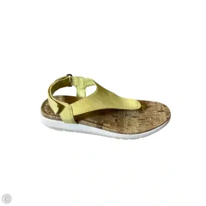 Shoes Heels Platform By Naturalizer In Yellow, Size: 6