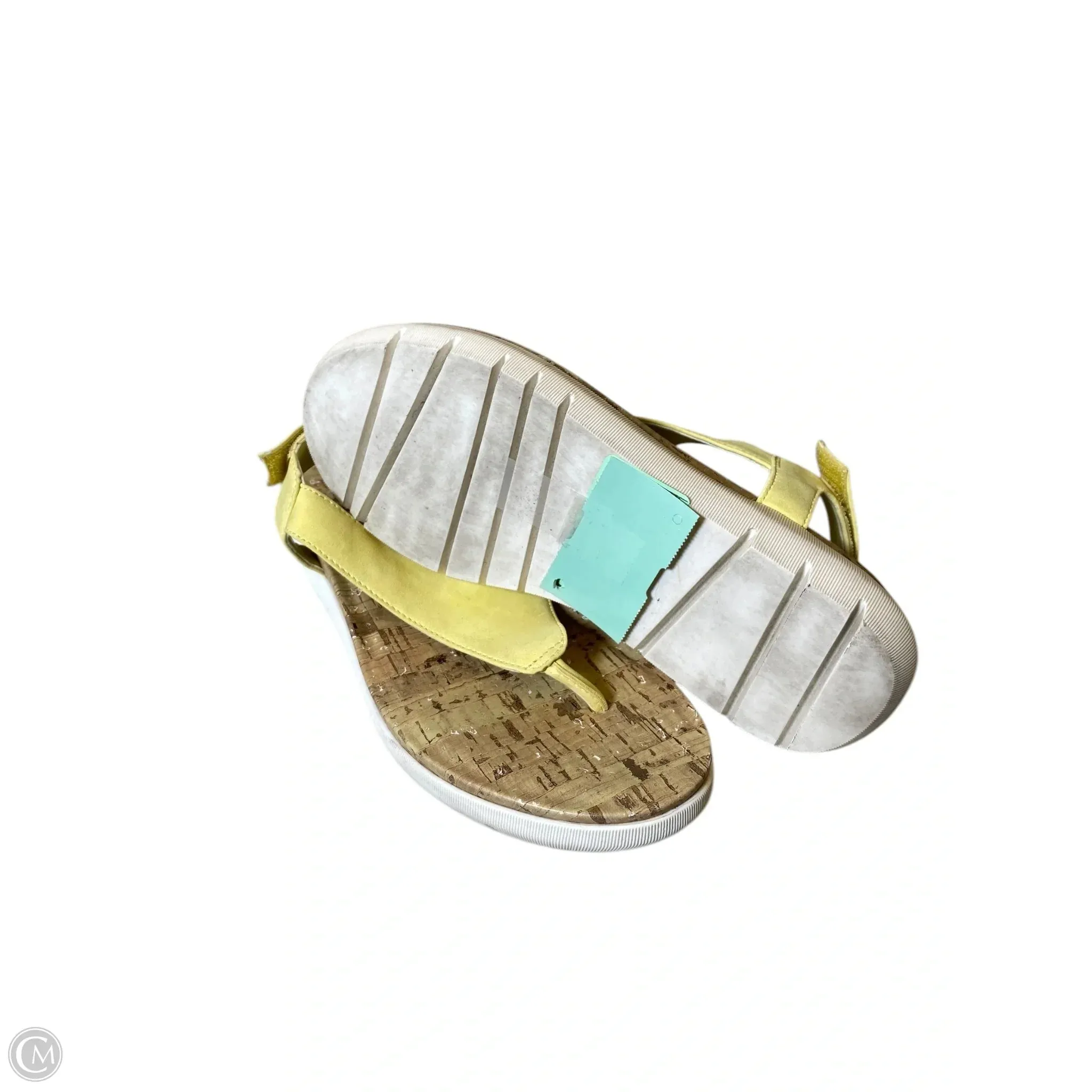 Shoes Heels Platform By Naturalizer In Yellow, Size: 6