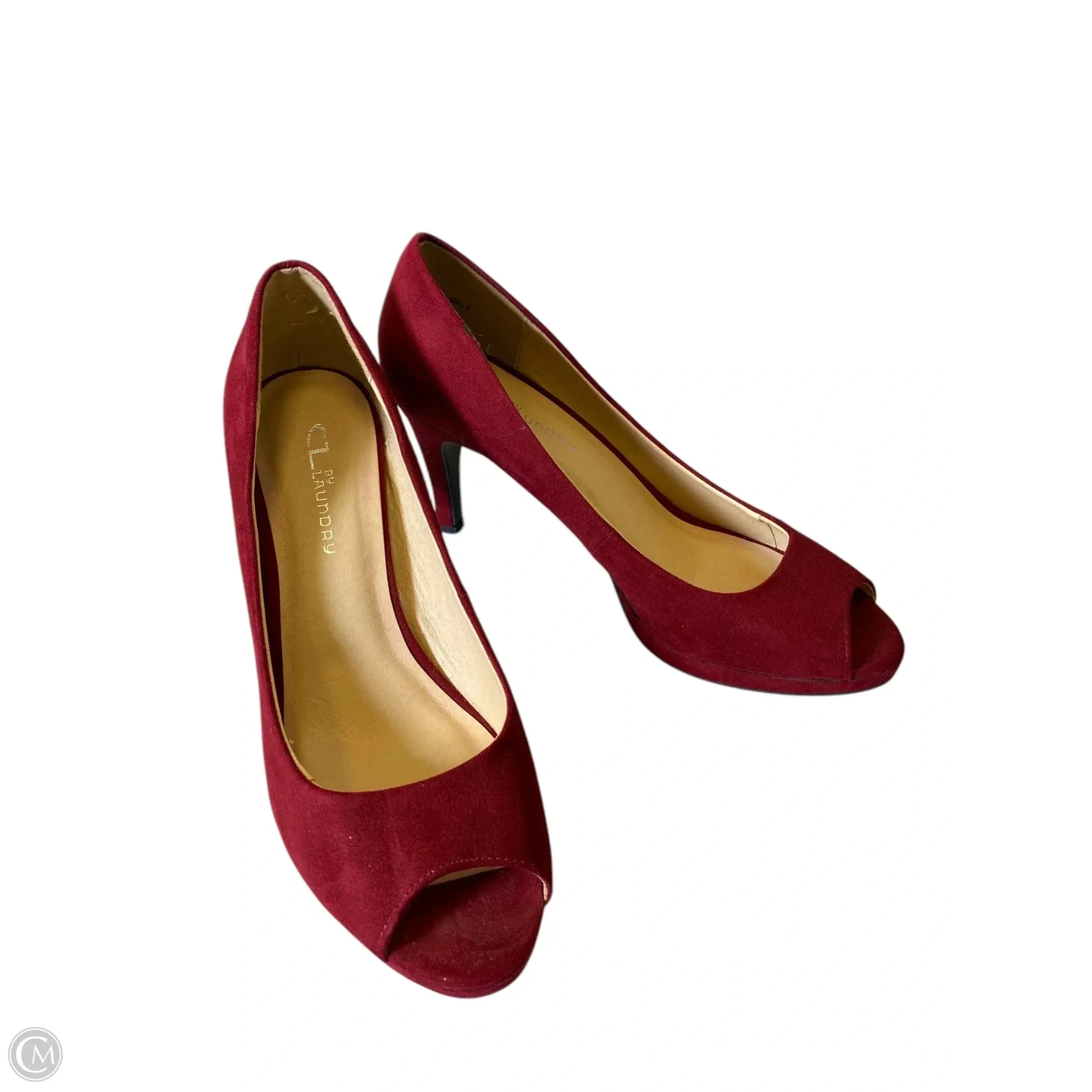 Shoes Heels Stiletto By Cl By Chinese Laundry In Red, Size: 9.5