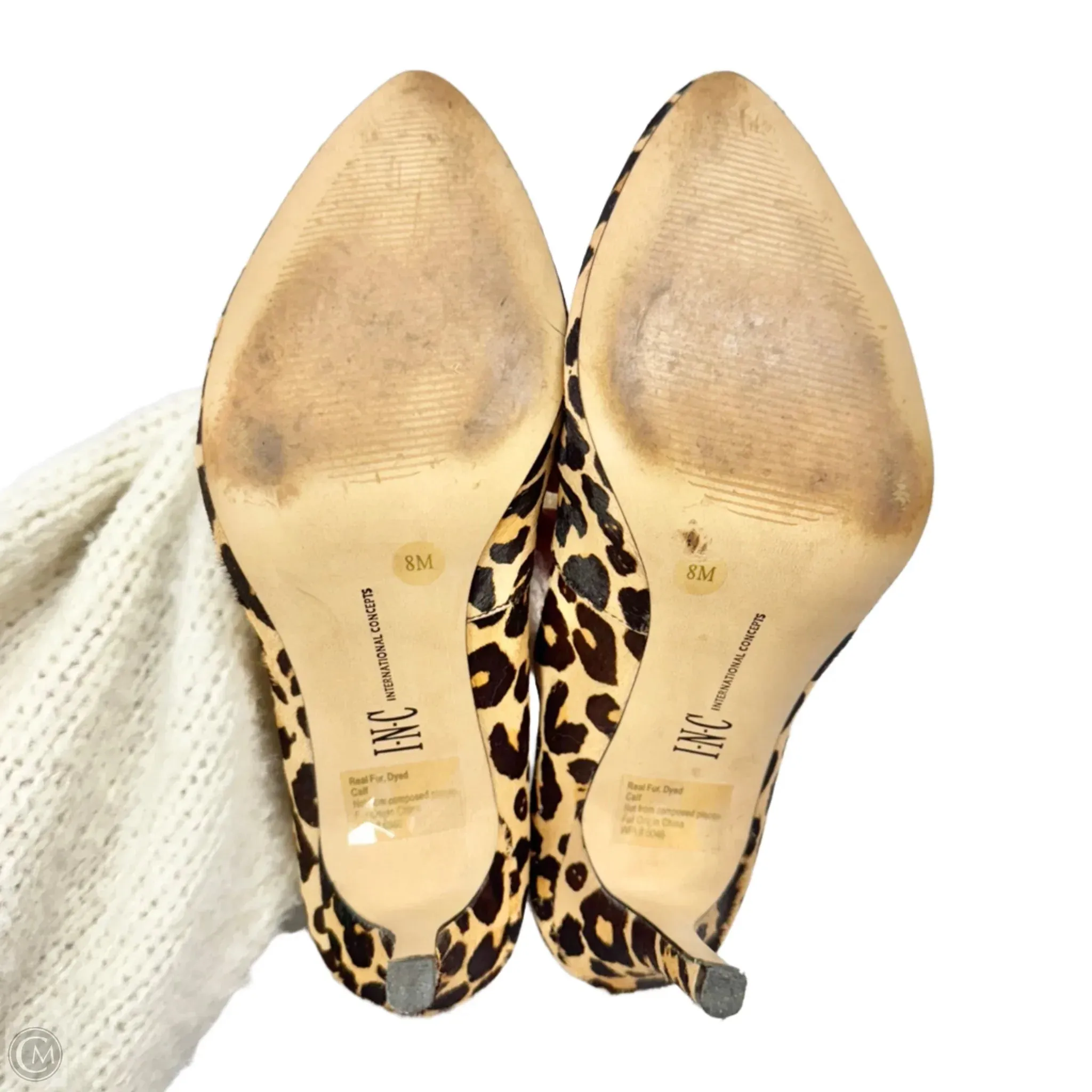 Shoes Heels Stiletto By Inc In Animal Print, Size: 8