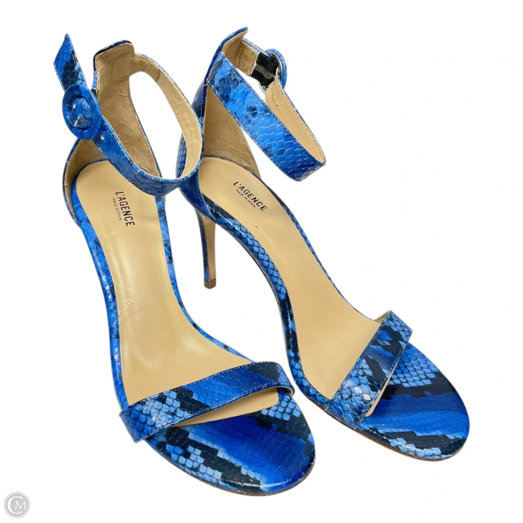 Shoes Heels Stiletto By L’Agence In Blue, Size: 9.5